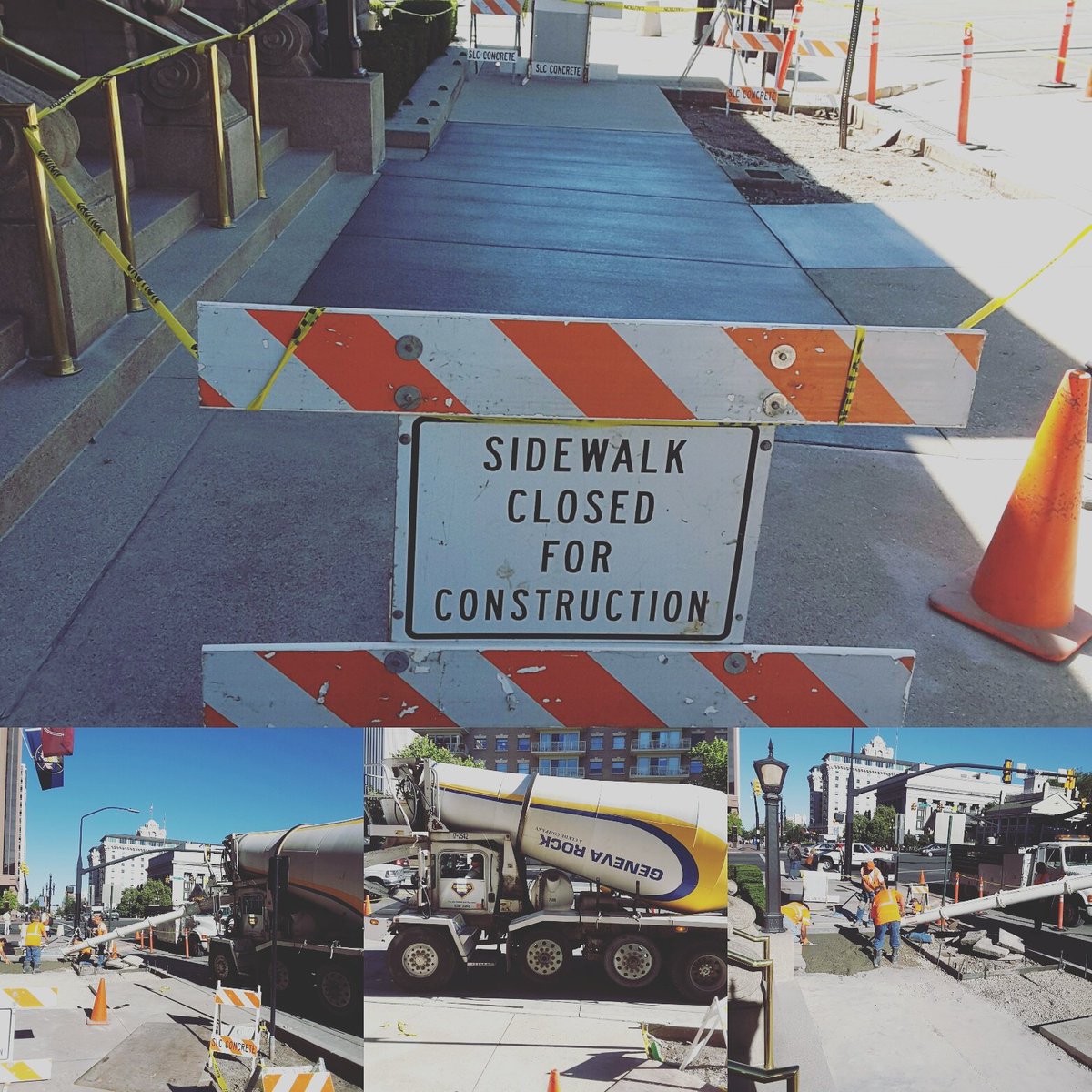 AltaClub1883's tweet photo. New side walk infront of the Alta Club #Alta1883 https://t.co/OwxbXxM8xt