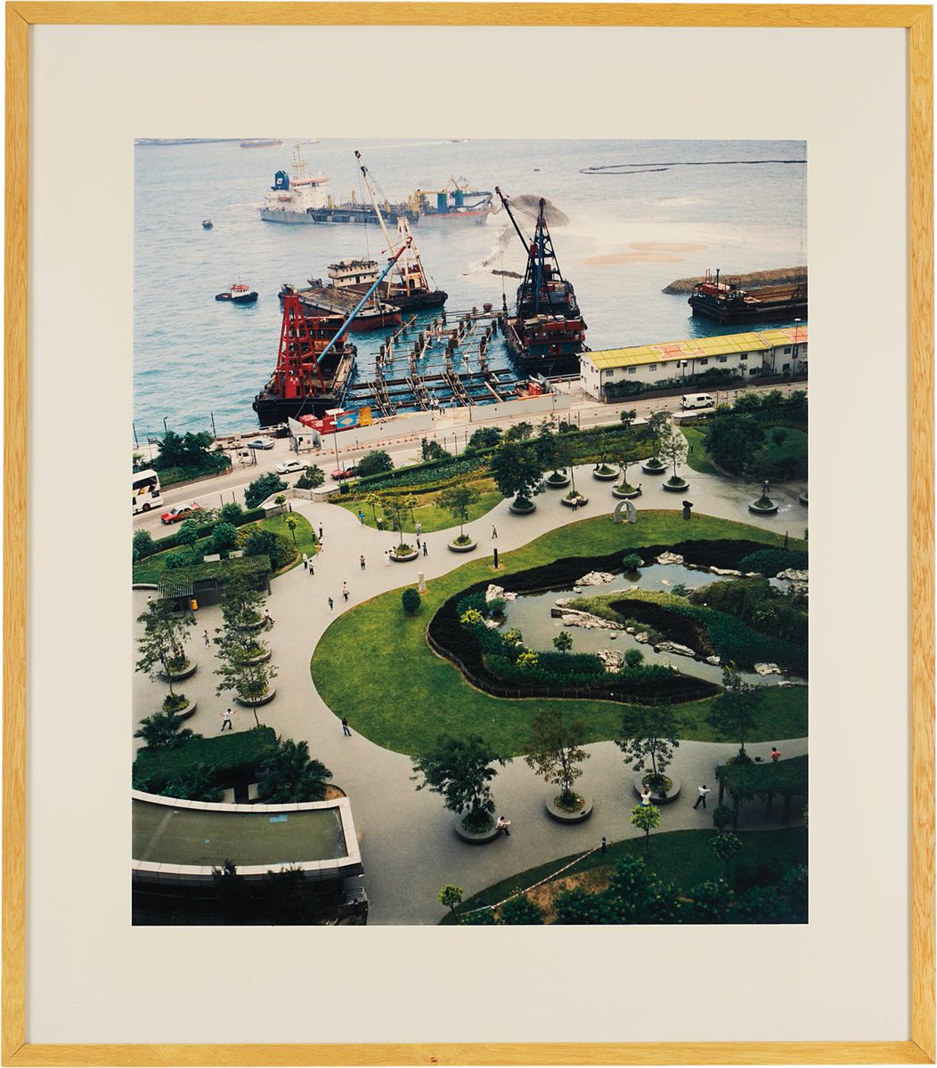 Hong Kong, Grand Hyatt Park, 57×50in, Sold for $81,250 USD #andreasgursky auctionclub.com/public/histori…