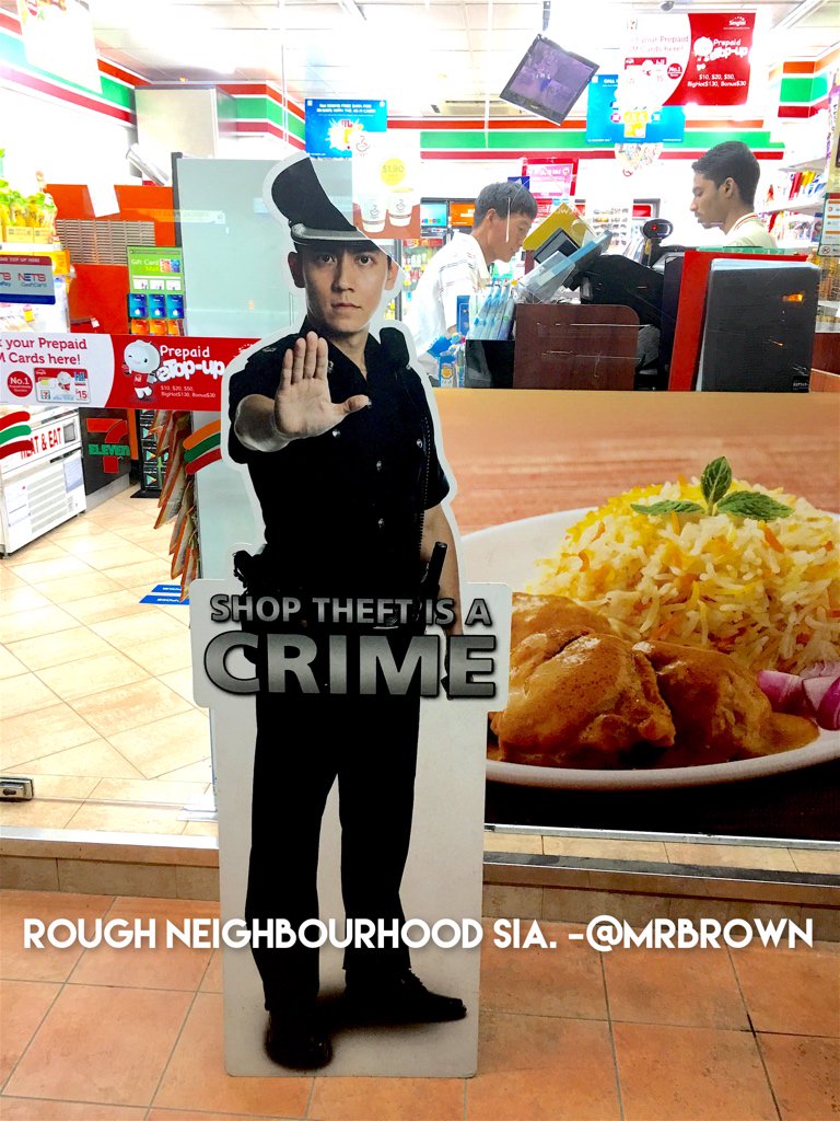 mrbrown's tweet photo. Rough neighbourhood sia. #CardboardConstable https://t.co/OCAzLhnKPR
