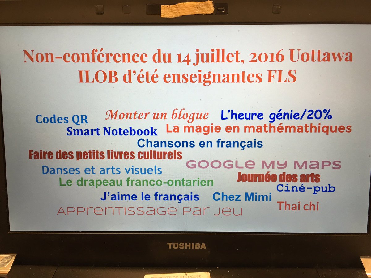 Voici ce dont les expertes ont parlé à la première non-conférence que j'ai organisée.