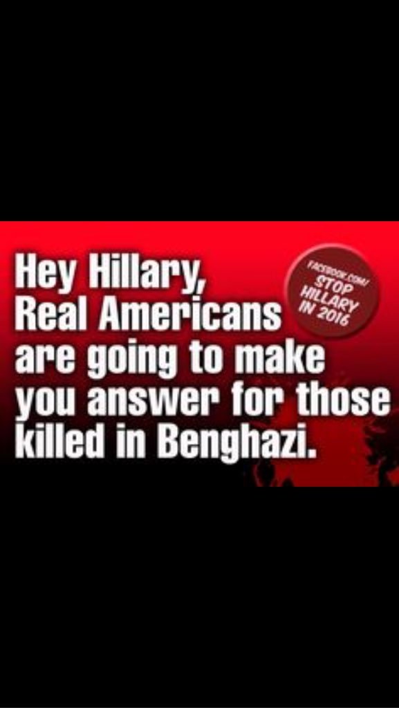 billybrown881's tweet photo. ♣@ustatruck @sparksburns @Lagartija_Nix @realDonaldTrump @LindaSuhler @HillaryClinton #Benghazi .. #Not4Gotten https://t.co/KAMIuLV0rg