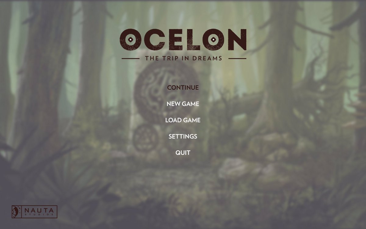 nautastudios's tweet image. Finally we can show you the menu of our new videogame #ocelon #StayTuned #videogames 🎉🎈