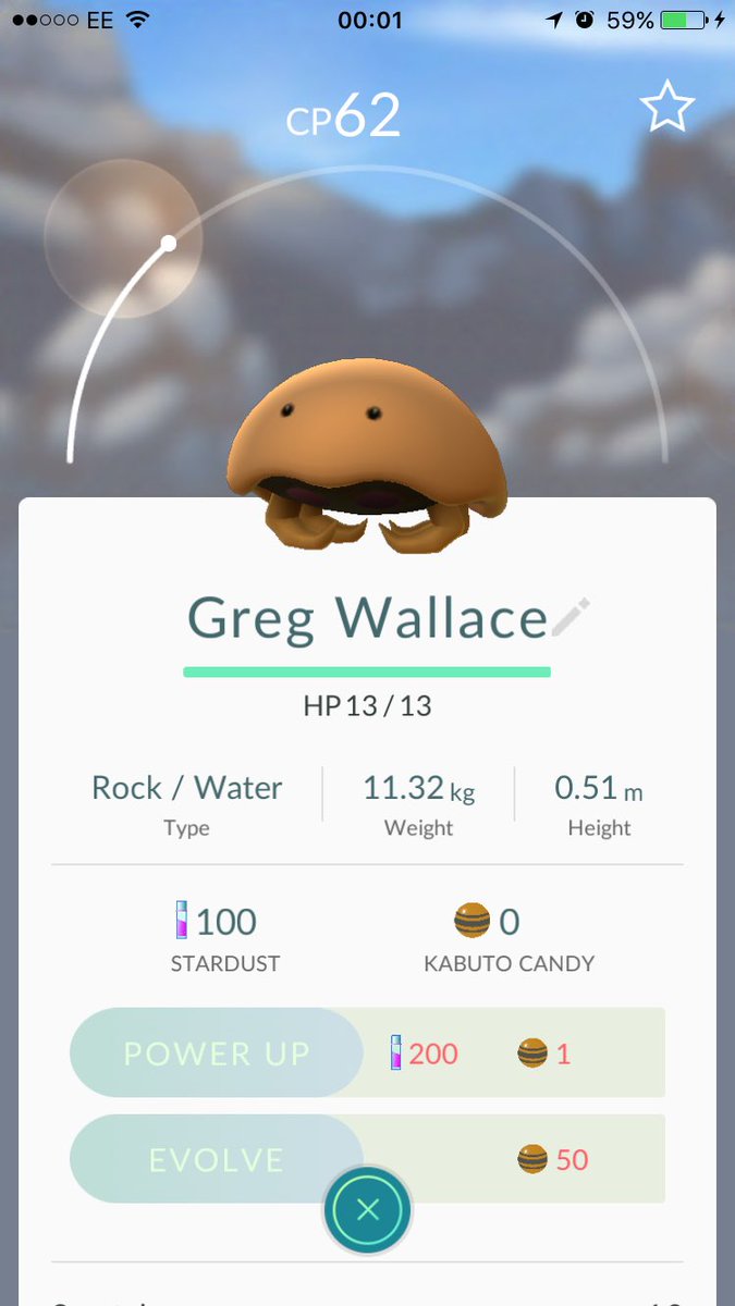 CharleyDWY's tweet photo. Hope @GreggAWallace doesn't mind. Couldn't fit the extra 'g'. Awks. #PokemonGOuk #Greggles https://t.co/mHq9Djj4RO