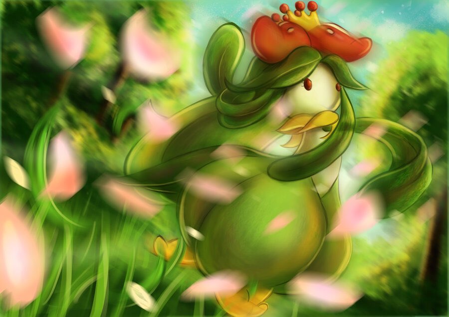 Poke_Pokedex's tweet photo. #Pokedex '549: Lilligant' https://t.co/3HcQIM3csM