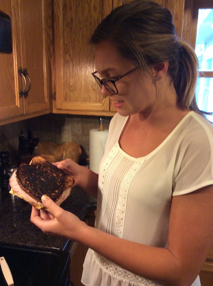 Moments after I told my mom that I'm pretty chef-y when I want to be