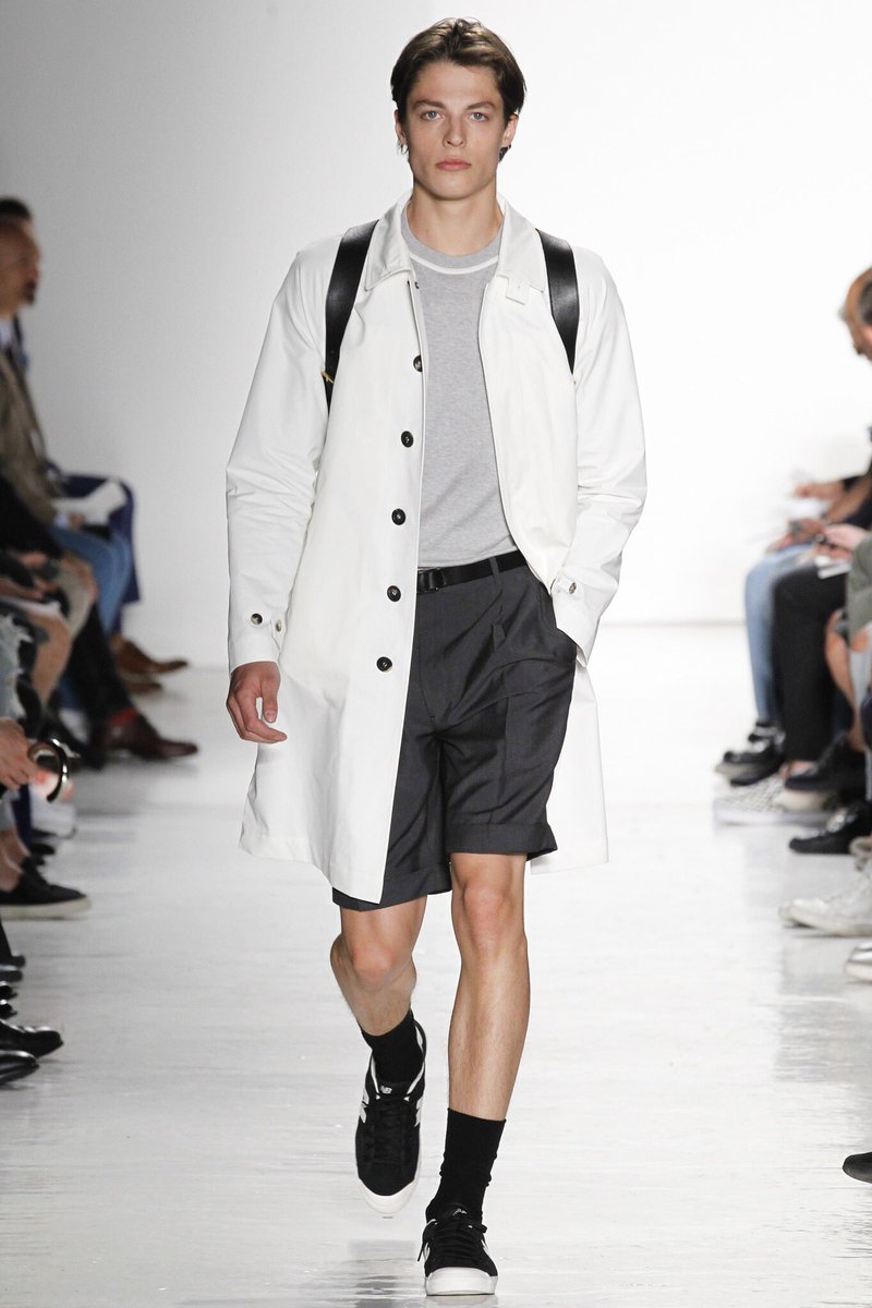 SwishModels's tweet image. RUNWAY // @Brodie_scott21 for @ToddSnyderNY SS17 show in NYC. #NYFWM #swishmodels