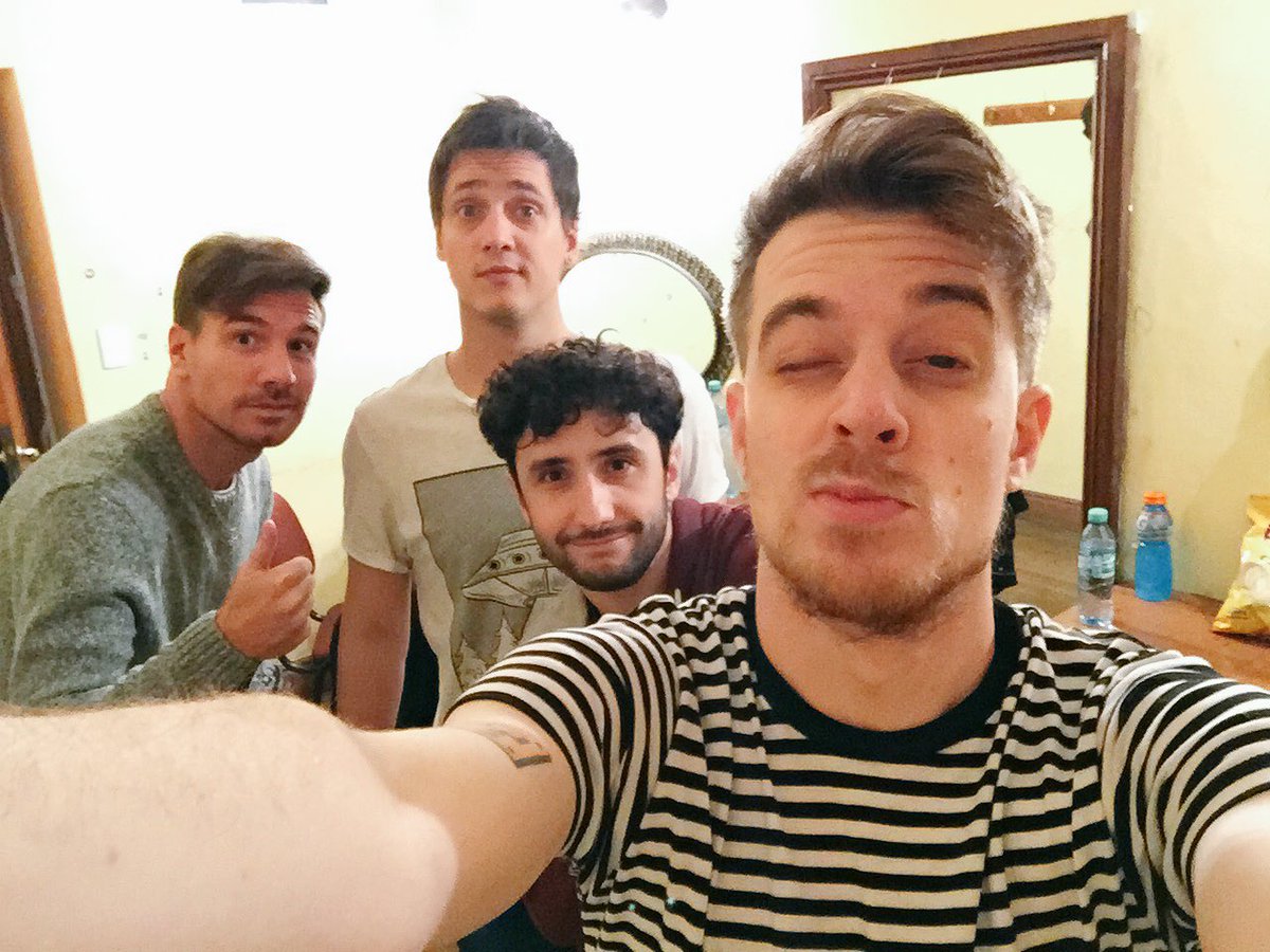 El team listo para salir en San Nicolás!