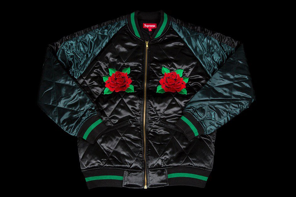 supreme rose bomber