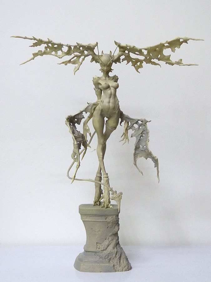 デビルマン妖鳥シレーヌのフィギア デビルマン』より「シレーヌ～恍惚の妖鳥～」フィギュアがBlood