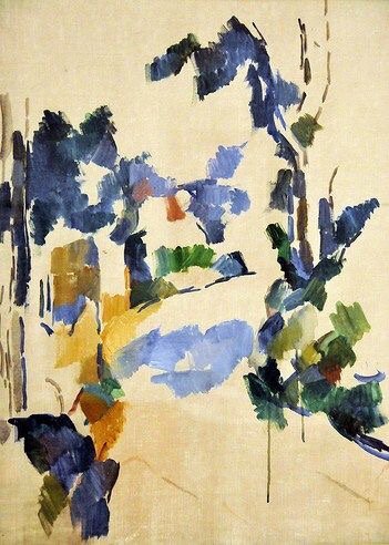 Paul Cézanne - Study of Trees, 1904