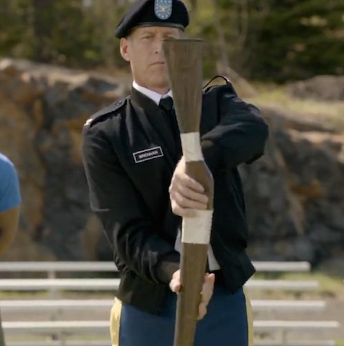 James Denton was @ STA for Hallmark For Love &amp; Honor. Video shout-out to LTC DePuglio &amp; CDS! bit.ly/2ae372h