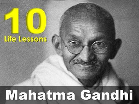 Gandhi's 10 rules for life: goo.gl/SaQEmp