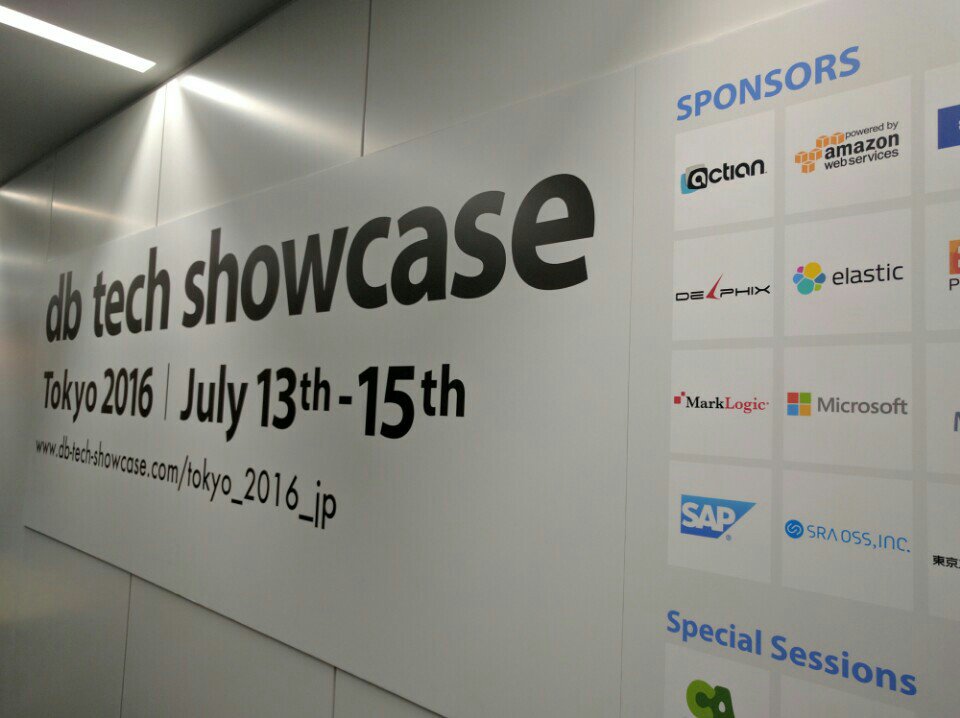 simosako's tweet image. 到着。11時から自分のセッションです #dbtechshowcase (@ 秋葉原UDX in Chiyoda, 東京都) swarmapp.com/c/48Khd5PaB6c