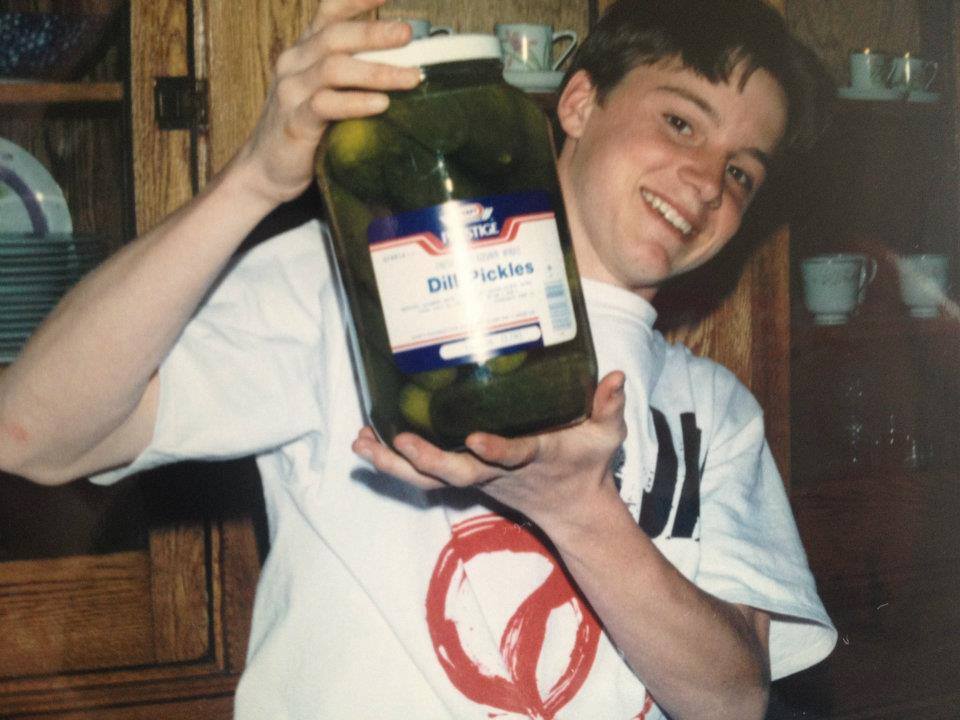 RockVsCancerDoc's tweet photo. John and his pickles! #yum #rockvscancer https://t.co/ilMnDbSEO6