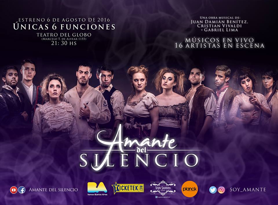 Se estrenó con gran éxito de espectadores y crítica Amante del Silencio. El Musical más esperad del año. @KASSMATH_