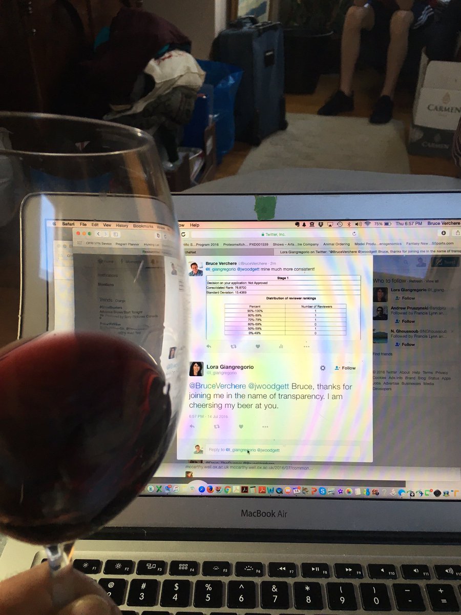 BruceVerchere's tweet photo. @l_giangregorio @jwoodgett toasting our mutual failure! No doubt many more joining us tonight! https://t.co/CtPXwQSIYB
