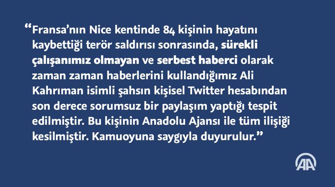 Resmi Twitter'da görüntüle