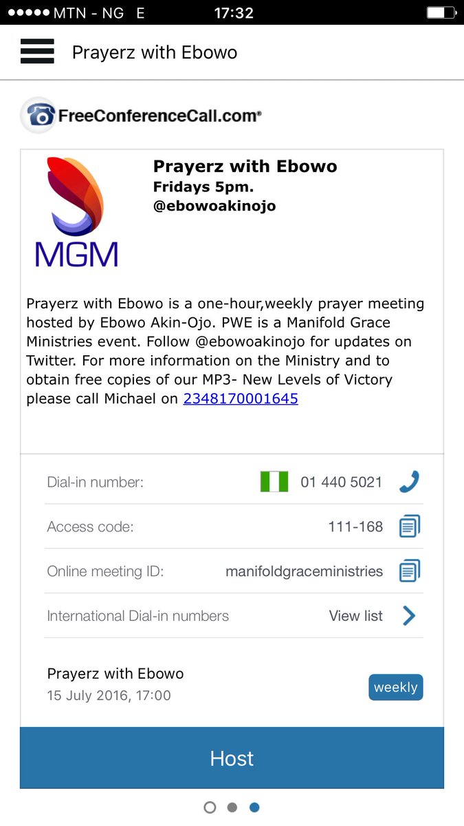 Prayerz with ebowo starts today!@EllyBelleF @EneapeO <a href="/moyoakinojo/">Moyo Akin-Ojo</a> <a href="/ifeopara28/">Людмила Бандура</a> it's been a long time coming,BlessGod!