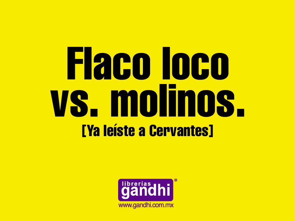 Siempre divertidos los #mensajitos de la <a href="/LibreriasGandhi/">Librerías Gandhi</a>  gandhi.com.mx