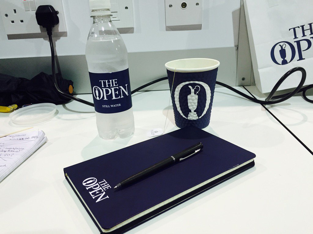 jadelauriston's tweet image. Getting ready for the day ahead @TheOpen @BBCr4today #itsgoingtorain 💦
