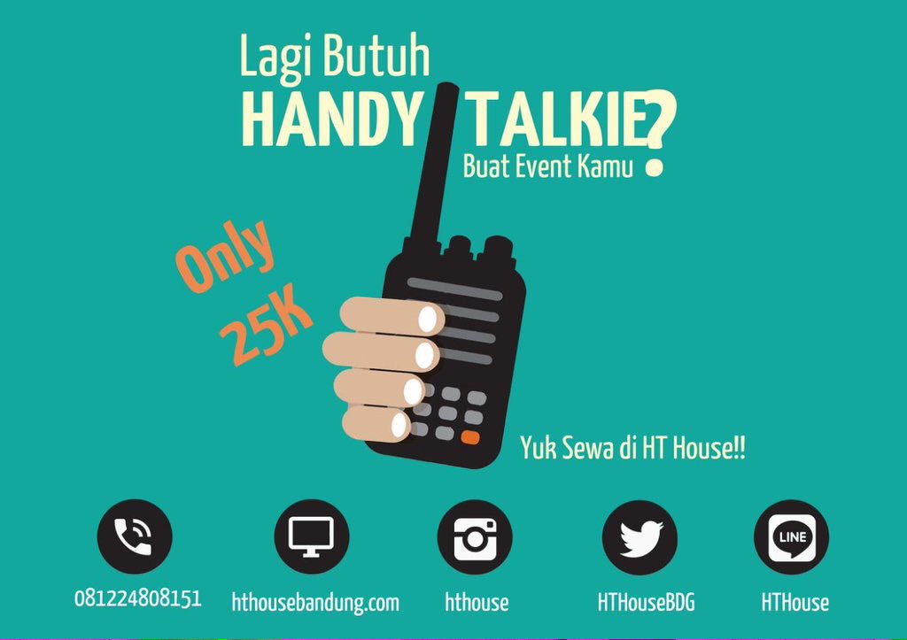 HANDY TALKIE BANDUNG tweet media