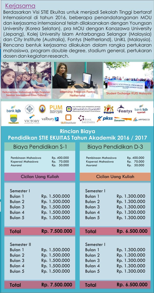 Pmb Stie Ekuitas On Twitter Ini Ya Kak D