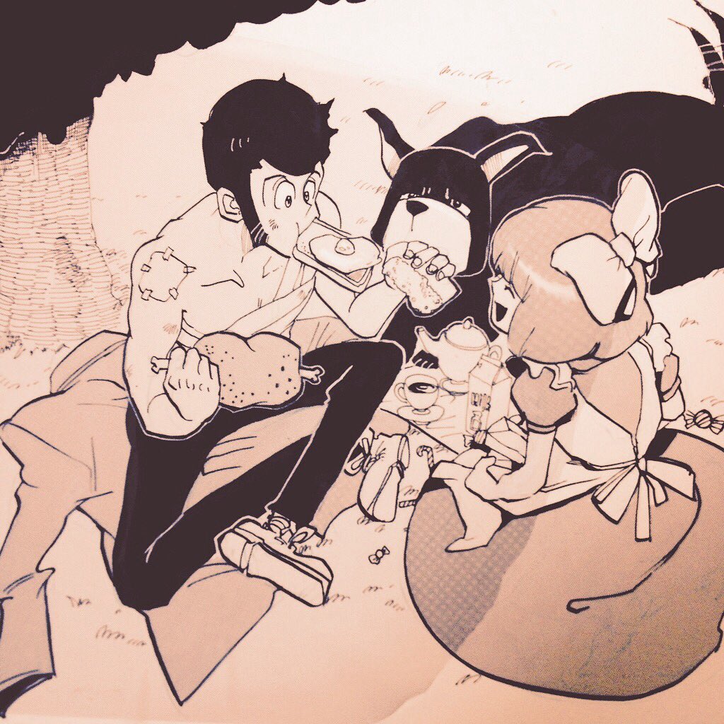 棘茸bot 読み切り掲載後 Rt ルパンオフィシャルマガジンでルパン三世t描いておりました漫画家です 全3巻 自分もプチ参戦させて頂きます よろしくお願い致します W ゞ