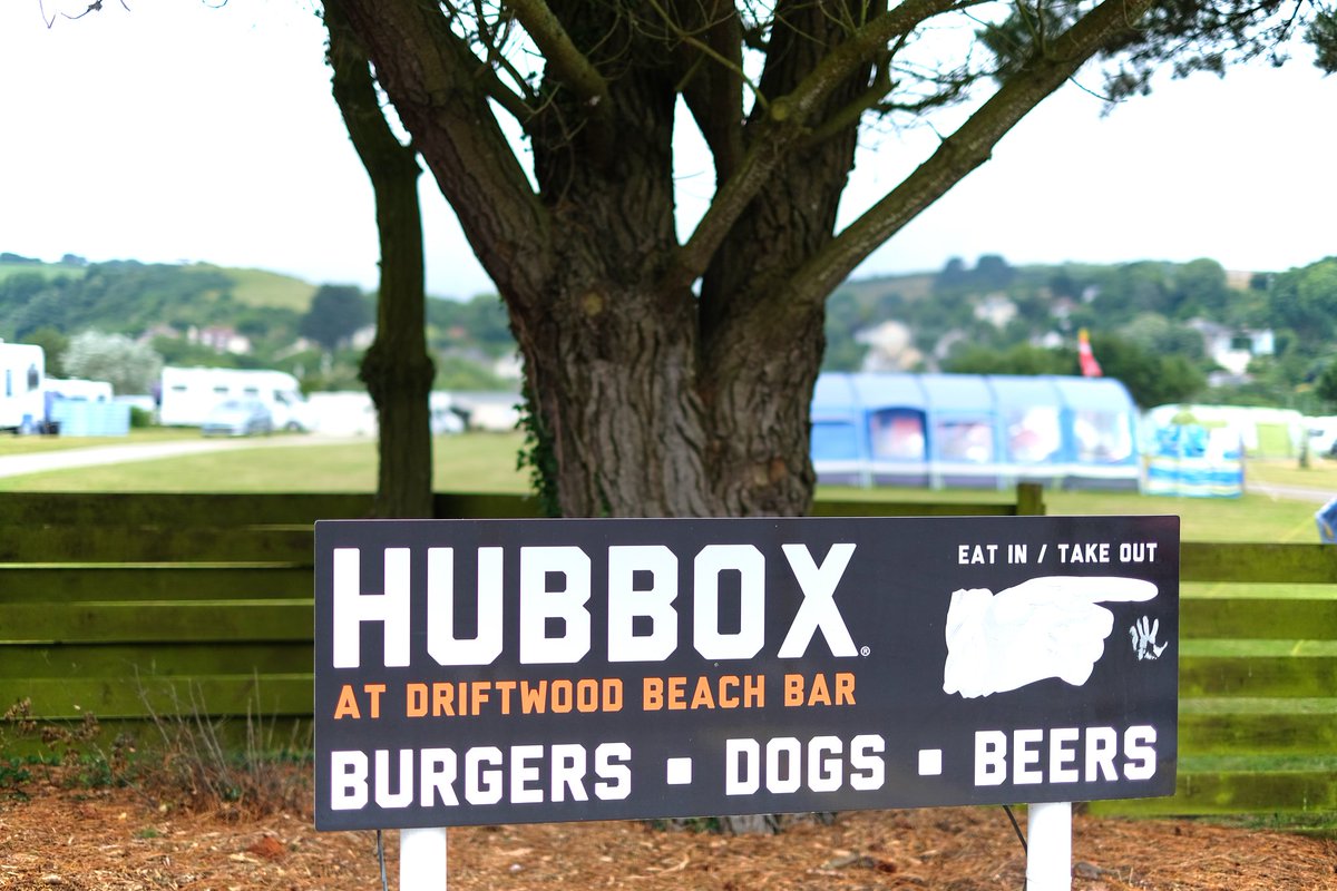 This way for awesome award winning burgers, gourmet hotdogs &amp; great selection of craft beers #Hubbox <a href="/PentewanSands/">Pentewan Sands Holiday Park</a>