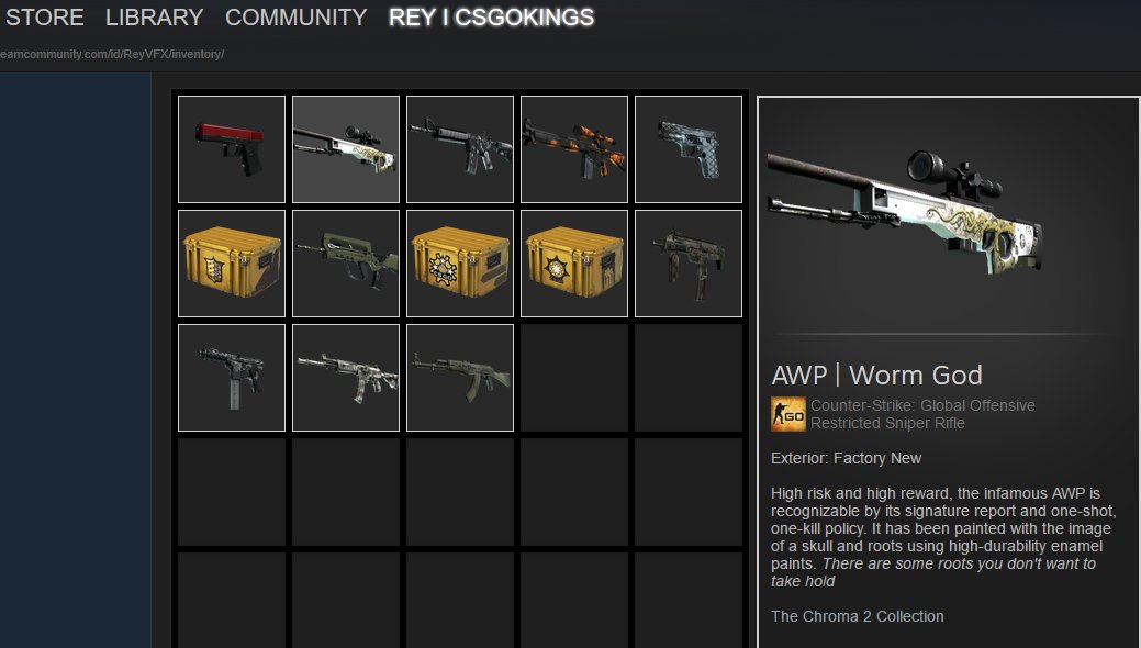 OfficialCSKings's tweet image. Giving Away  - Factory New | AWP | Worm God to Enter Subscribe To youtube.com/viberey and Follow us on Twitter!