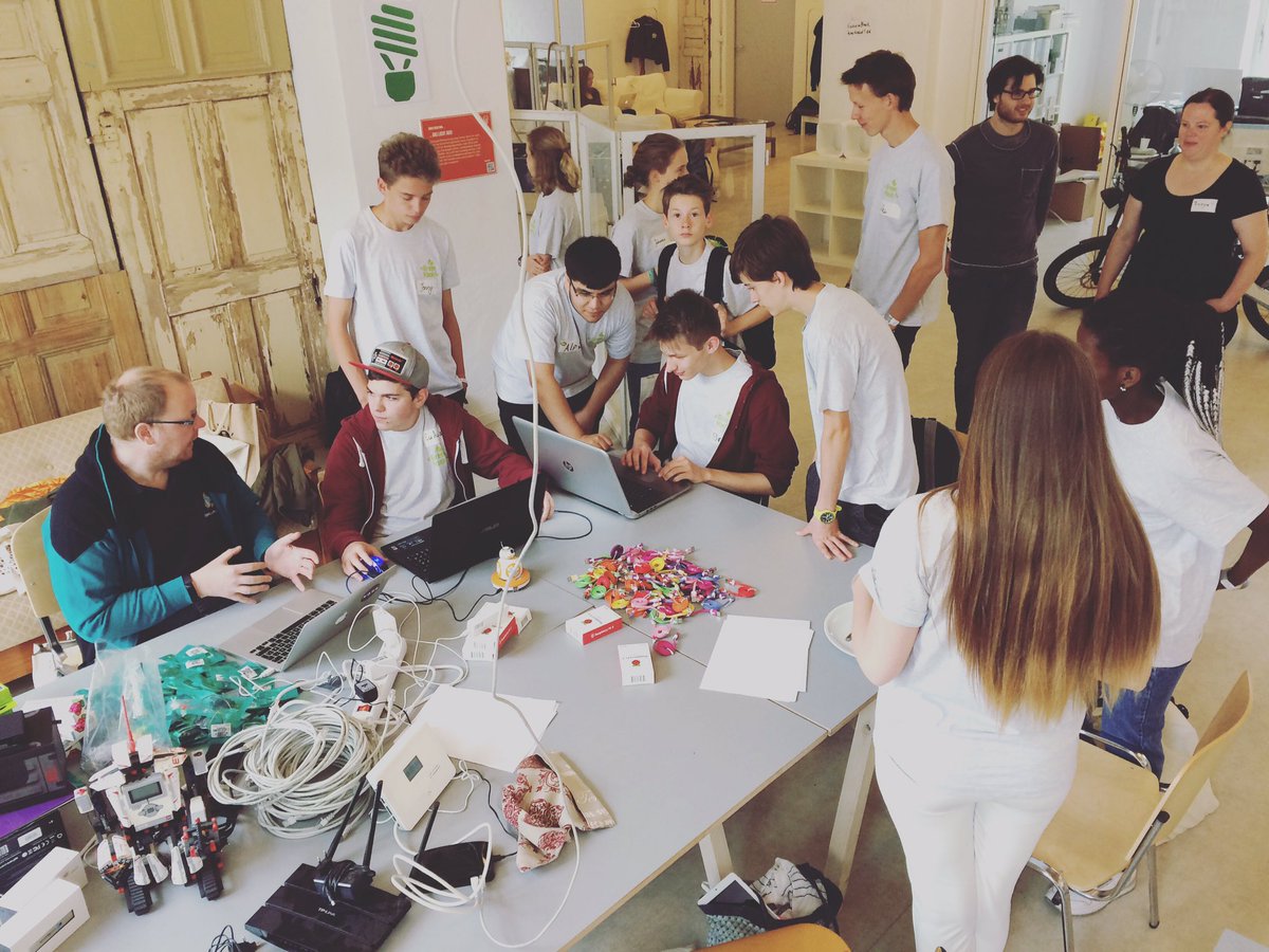 Young crowd in the house getting started at greenhack satellite toa16 httpst covp39vrgrm8