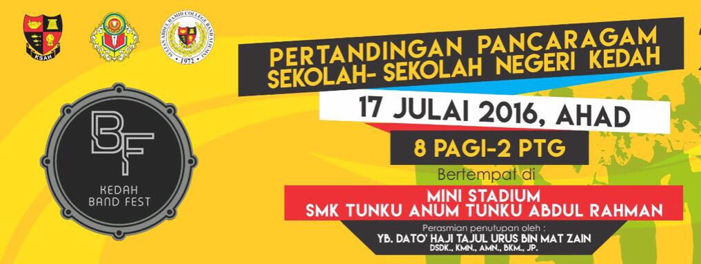muhdfahim37's tweet photo. Gaiss , jemput semua mai support . @AkuBudakBand
#bandgeek
#bandfever
#sahcband
#kedahbandfest https://t.co/jw7j444NIM