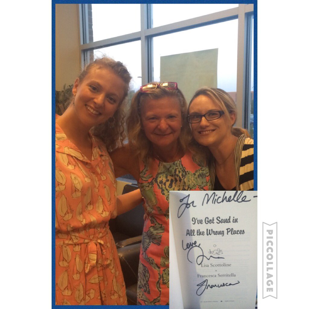 mjstem's tweet photo. I'm so happy I got to meet @LisaScottoline and @FSerritella! #Inspirational #BooksMatter #ThingOne #SoHappy https://t.co/kr3VKeYzqr