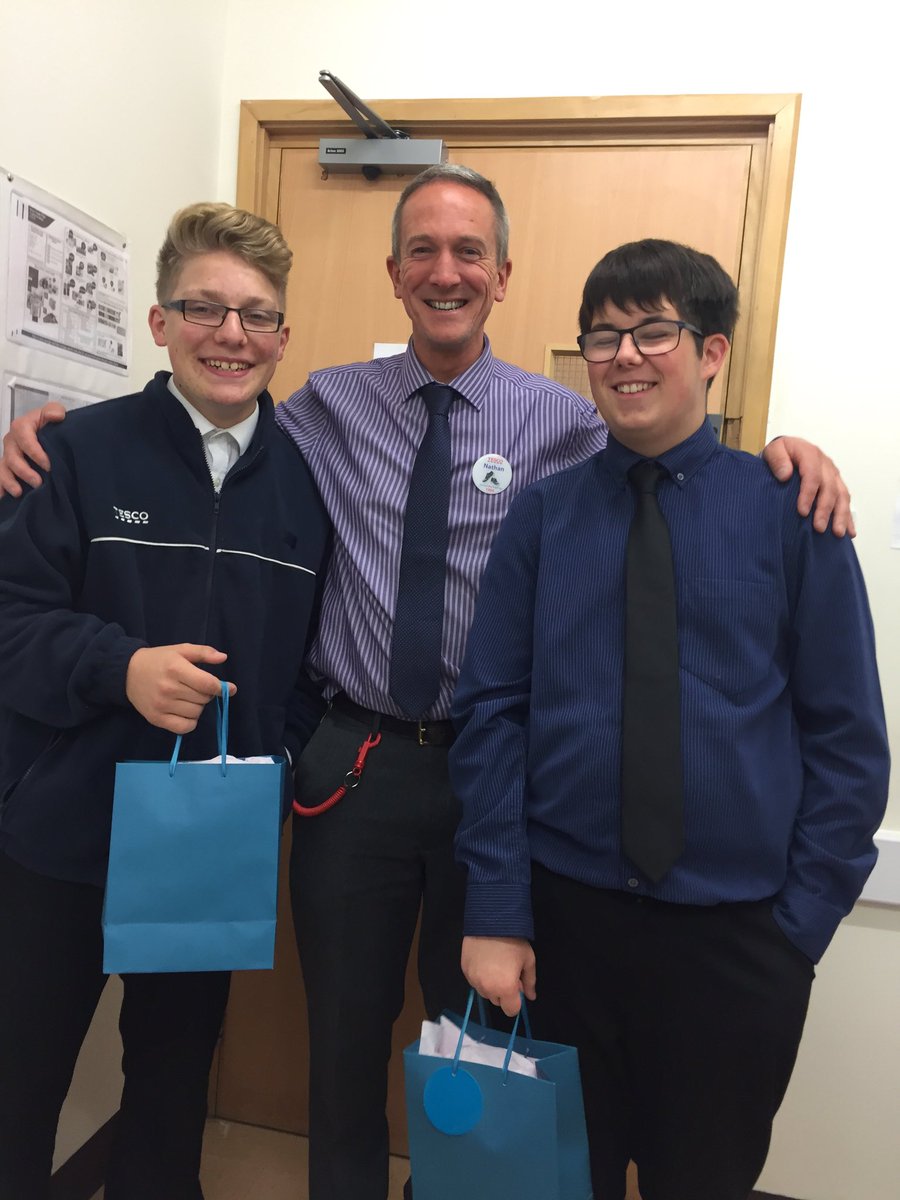 Work experience students Alex and Brenden. We have loved having you. #talentforthefuture