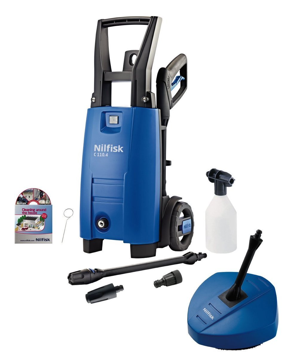 Nilfisk C110 4-5 PC Model Xtra #Compact #PressureWasher with high cleaning power! Grab at pressurewasheruk.co.uk/type/Compact