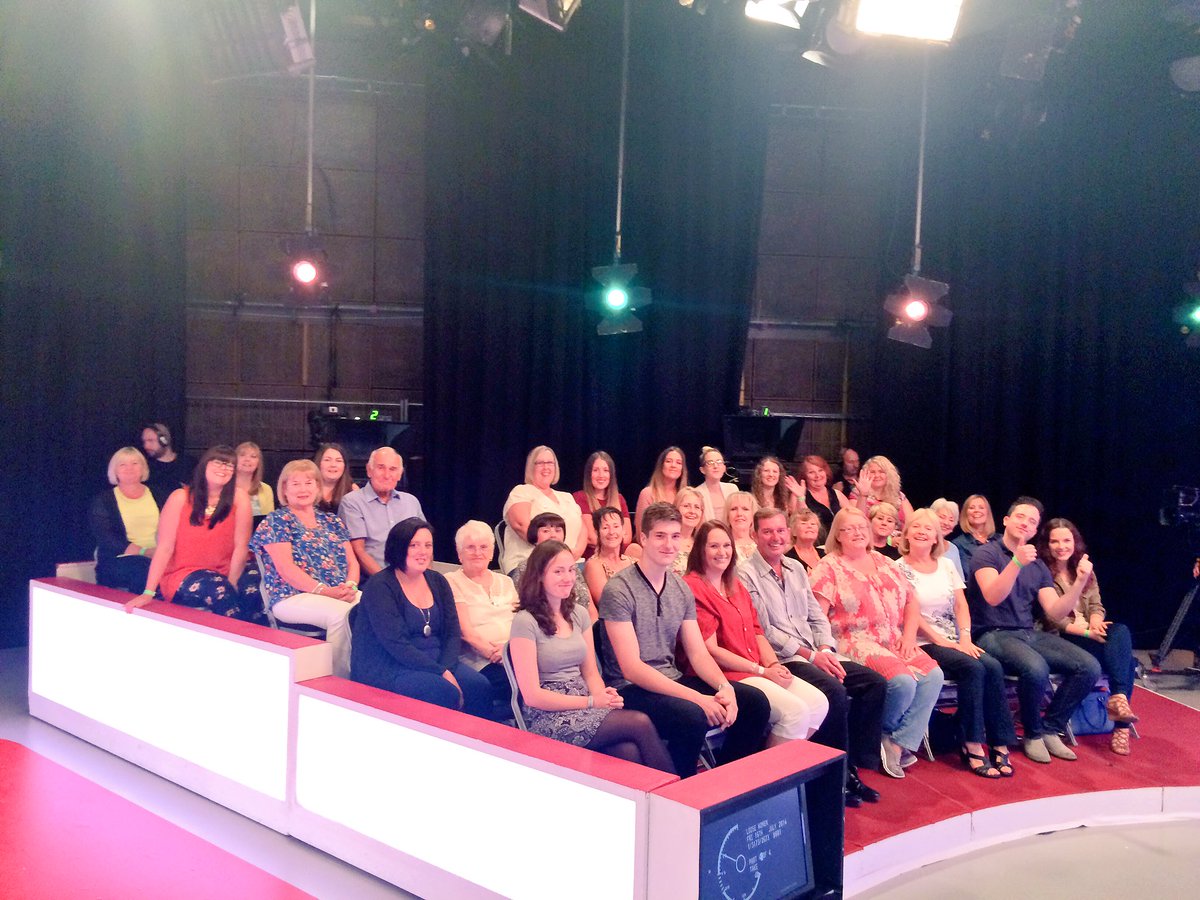 Today's <a href="/loosewomen/">Loose Women</a> #LooseWomen with fabulous <a href="/MrPeterAndre/">Peter Andre</a> with a #birthdaygirl #friday #audience