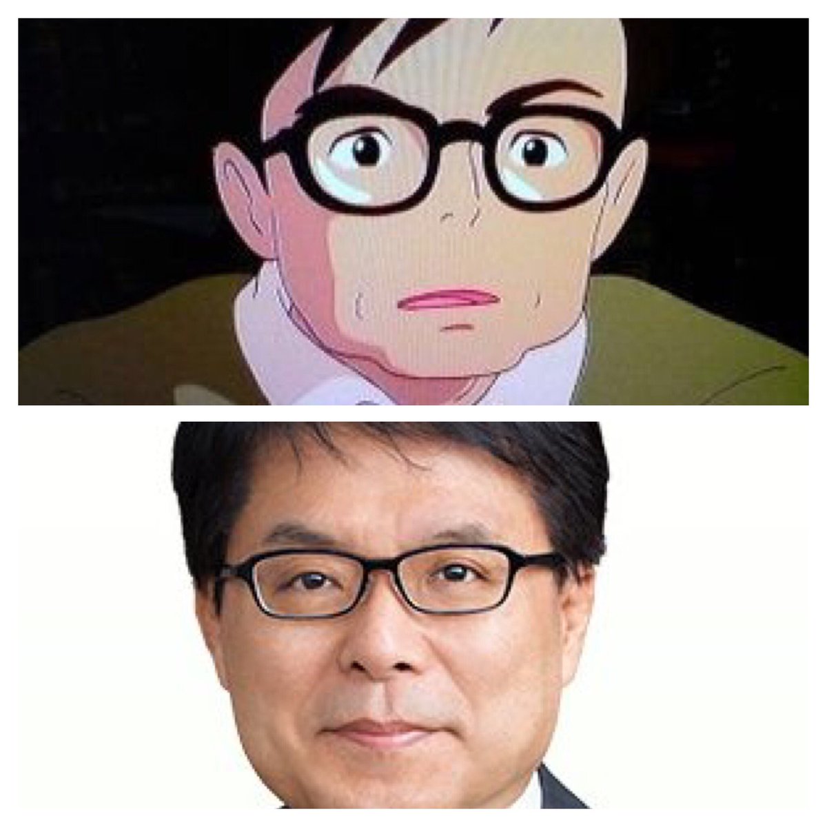 Kanako Takeshima 都知事選に立候補してる増田さんが誰かに似てるなぁ ってモヤモヤしてた ジブリ映画 耳を すませばの雫のお父さん 似てるよね 都知事選 ジブリ 耳をすませば T Co Khaephzlap Twitter