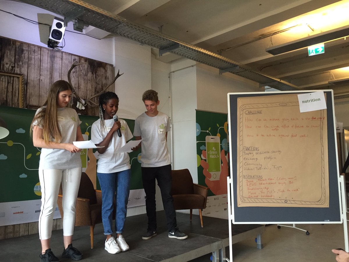Really great to see the kids think and act for a sustainable planet newconcepts greenhack toa16 httpst coapeuxffwqf