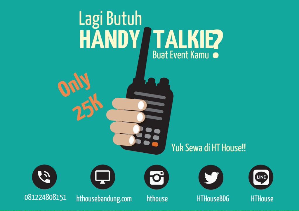 HANDY TALKIE BANDUNG tweet media