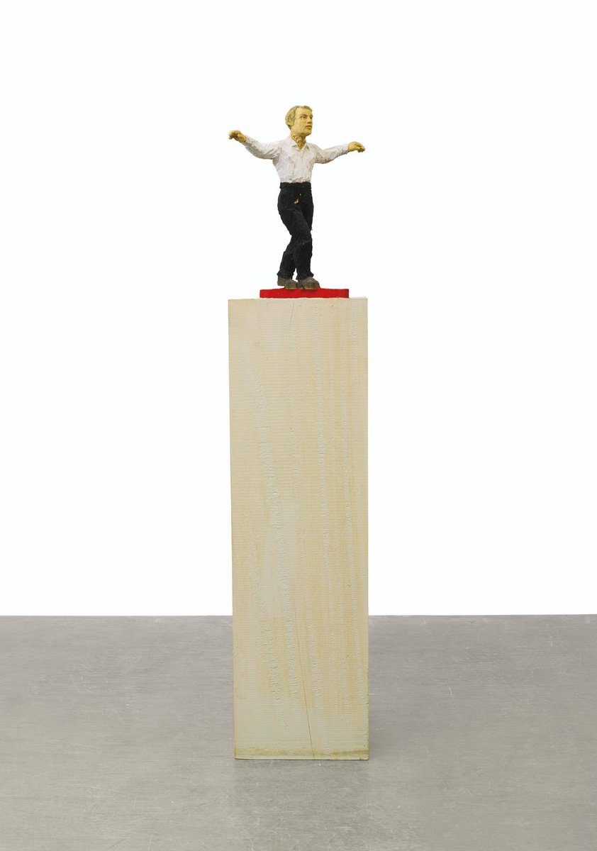 balkenhol_art's tweet photo. MAN ON RED LINE, 13×65in, Sold for $37,500 USD #stephanbalkenhol https://t.co/SMcBo9IPoQ https://t.co/PQSd7CMuVf