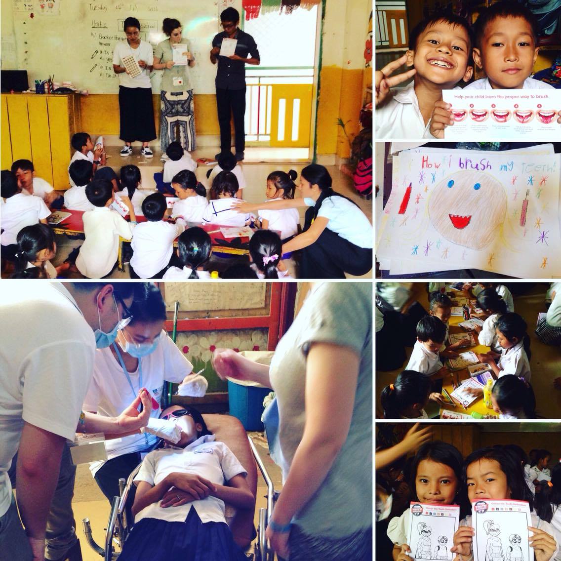 PIOCambodia's tweet photo. @Antipodeans helped us provide our students with free #DentalCare! #DentalHealth #Hygiene #Cambodia #education https://t.co/Vbr1iEPVuN