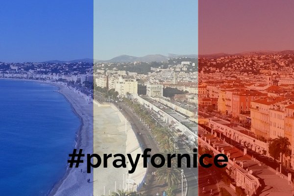 #PrayForNice Courage, nous sommes avec vous.