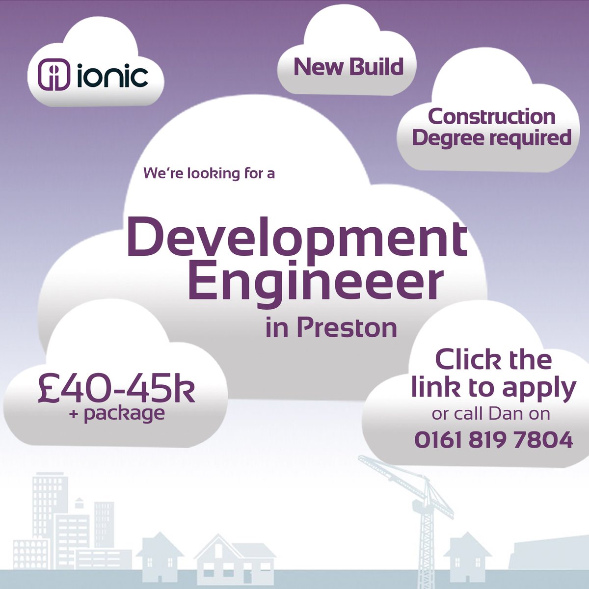 IonicJobs's tweet image. ionic are looking for #DevelopmentEngineers in #Preston! Click the link to apply ionic.jobs/job-details/de… #newbuild