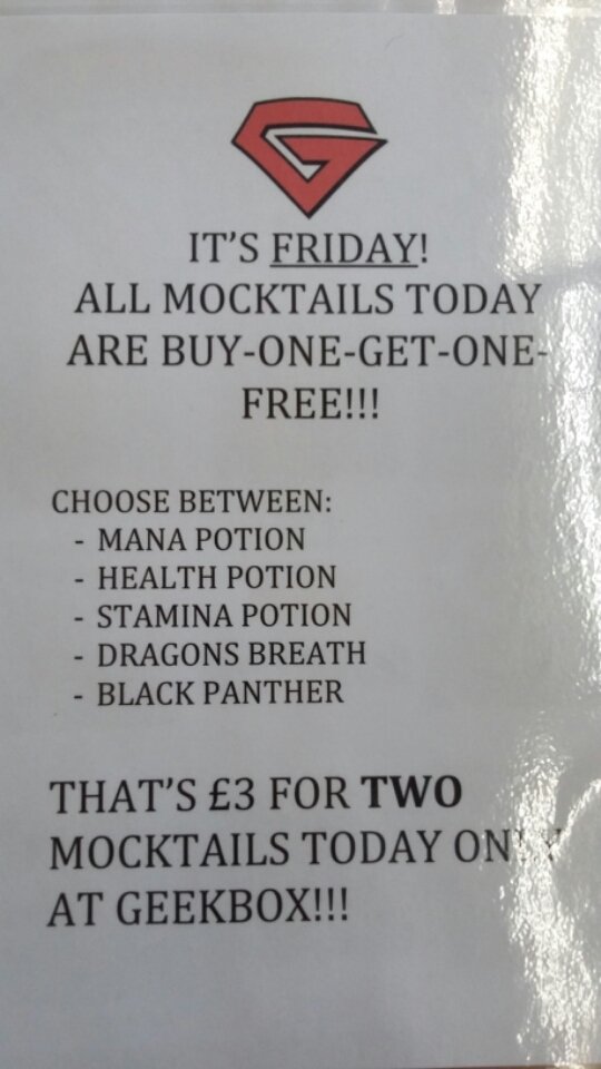 GeekBoxComics's tweet image. WHAT? Get that #FridayFeeling with a Buy One Get One Free offer TODAY ONLY!