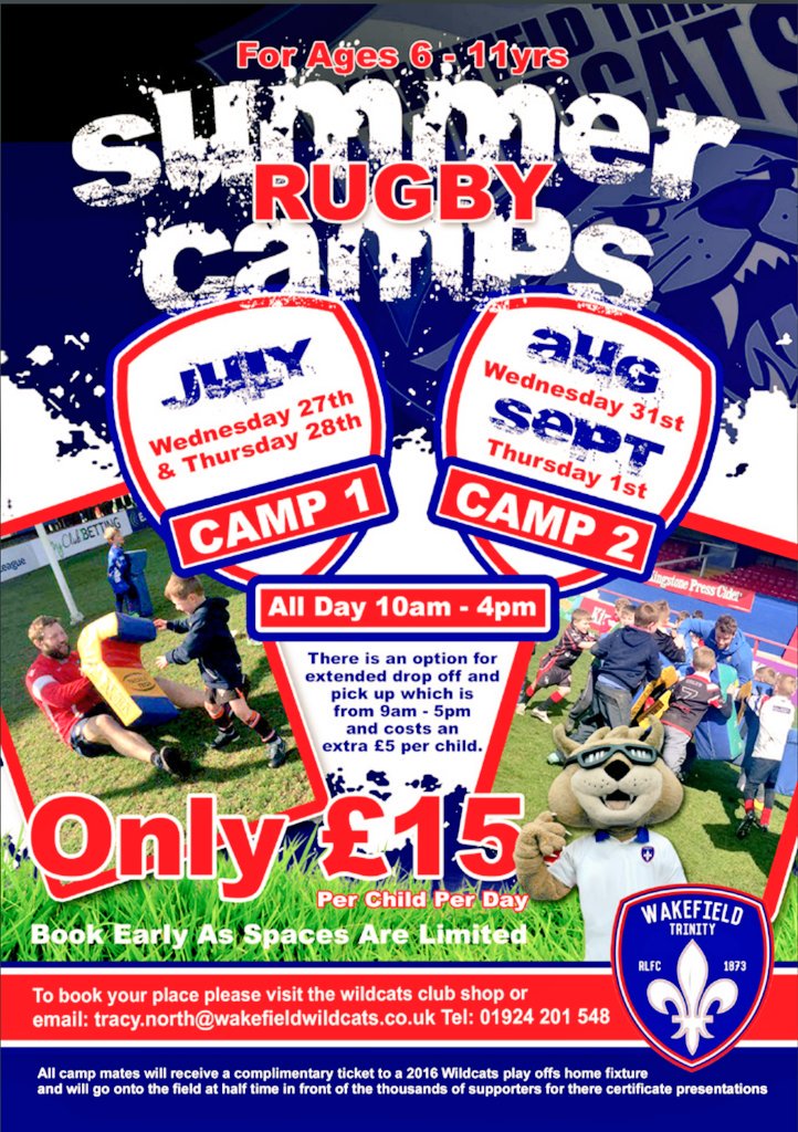 TheDaddy_Cool's tweet photo. Book onto one of our awesome summer camps! For days of #Fun #Enjoyment &amp; #Development it will be #puuurrrfect 🔴⚪🔵 https://t.co/HcmjMrXTdZ