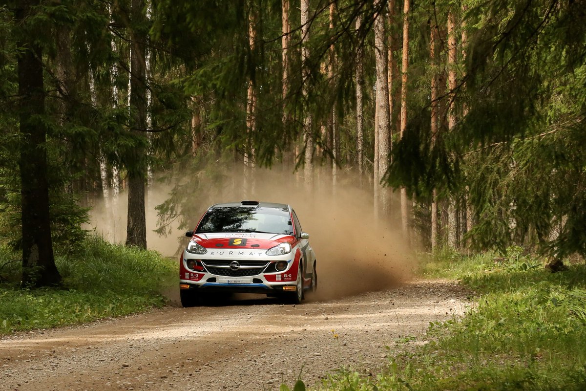 OpensTightens's tweet photo. #FIAERC @RallyEstonia #RC4 QS 
Fastest was @SRT_lv's @nikolay_gryazin, @mikoniinemae 2nd, @pieniazekrally in 3rd https://t.co/08YntjArwV