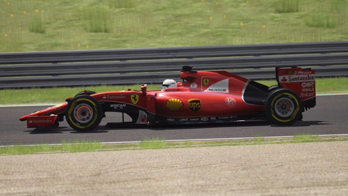 _Olmost's tweet photo. Ya estamos probando el #RedPack de @AC_assettocorsa en #Hispasim https://t.co/GepOpjBQmt