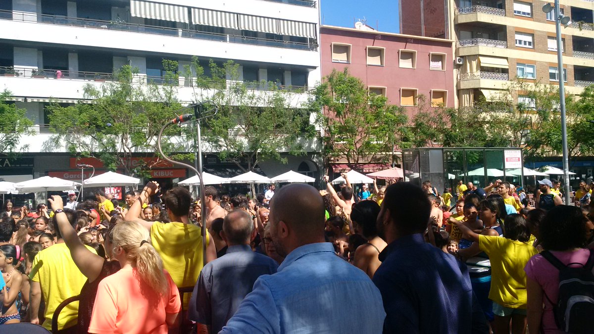 JCallauBartoli's tweet photo. Avui Festa dels Casals d'Estiu de la Ciutat @joventutsab @AjSantAdria @HugoFerrerSaez https://t.co/Q4svrHwsyx