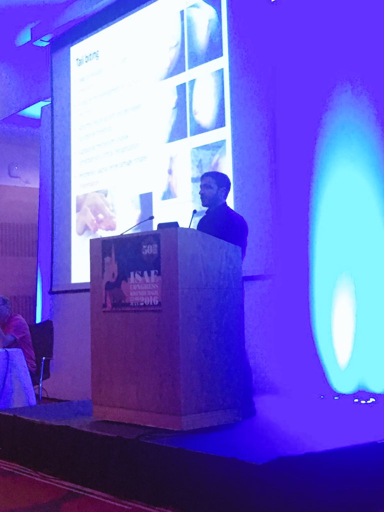 MarcBracke's tweet photo. RT @pier_pain: Representing FareWellDock @ISAE2016 https://t.co/tHS1UXCIRX