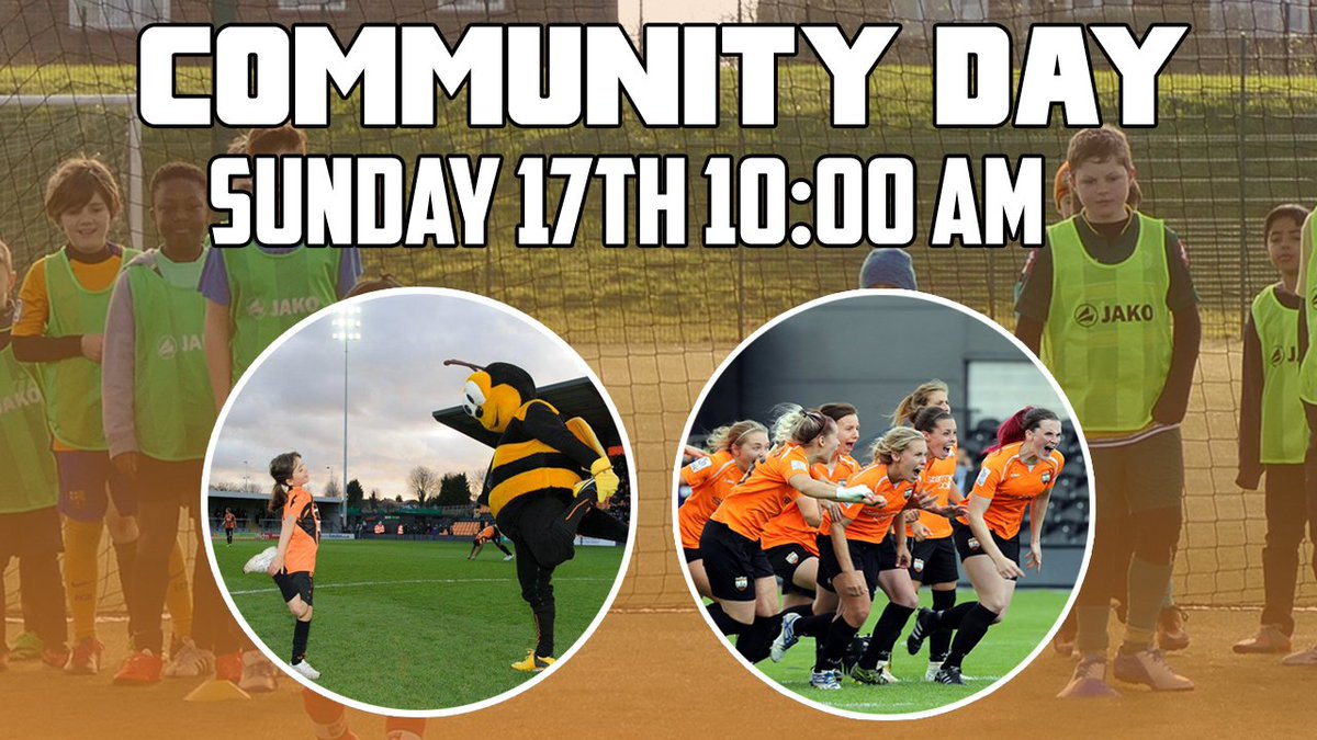 BarnetFC's tweet photo. #EVENT | Meet 2nd year pros @ShaneC_1997, Wesley Fonguck &amp; @Fumnaya10 at The Hive's Community Day this Sunday! https://t.co/mhoWV62Nvr