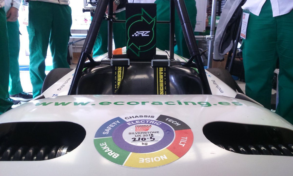 UPCecoRacing's tweet image. The last one for the collection: here are our seven stickers!

We have officially passed scrutineering!

#FS2016